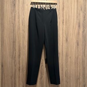 Vintage Jil Sander Black Tapered Wool Trousers